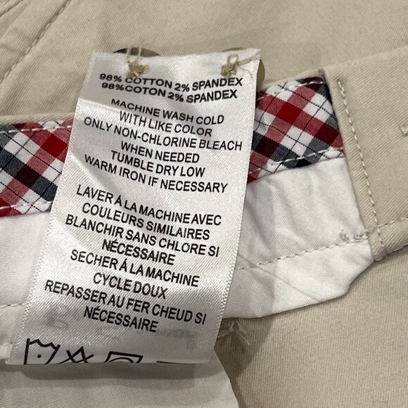 Ben Sherman Men's Slim Fit Stretch Chino Pants, Cotton, Putty, 36x32 - Picture 9 of 12